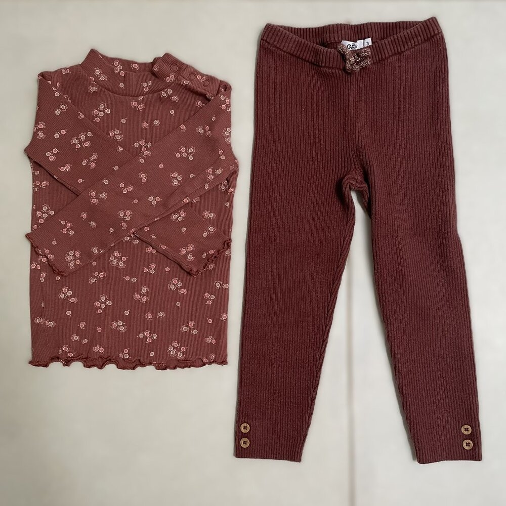 Jersey Knit 2-piece Set
